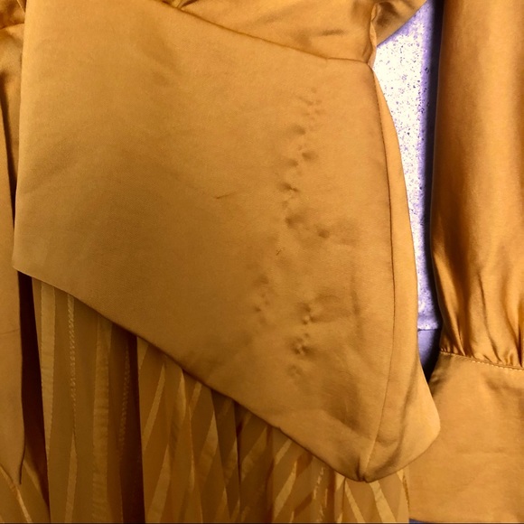 NWOT Anthropologie Harlyn Pleated Midi Dress - Picture 13 of 16